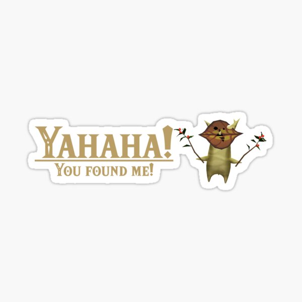 Item preview, Yahaha! You found me! - Korok BOTW designed and sold by Jye O'Toole.