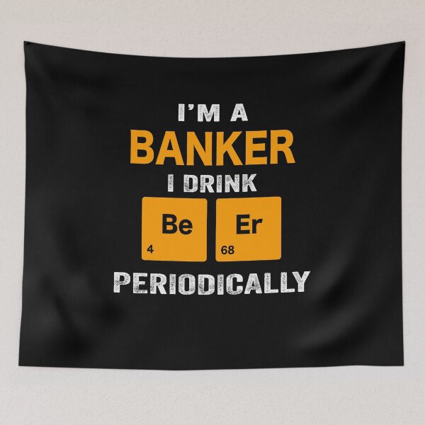 Item preview, Beer Drinker Gift, Funny banker Shirt, banker Gift, banker fathers day christmas gift Shirt, Beer Drinker Drink Beer Periodically designed and sold by xlnv.