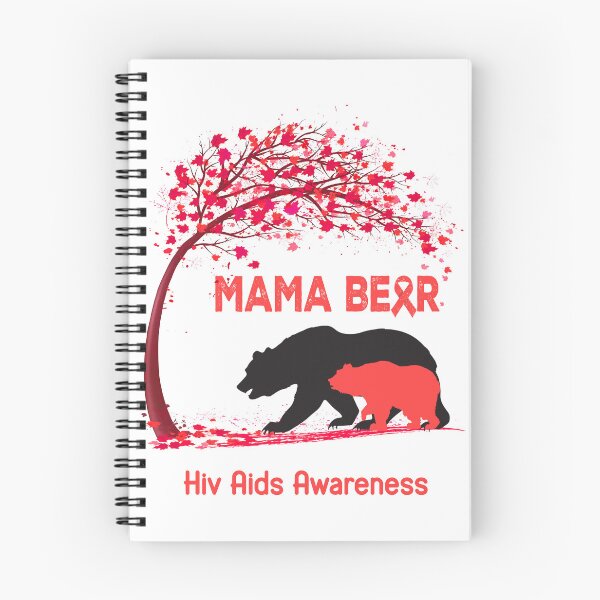 Item preview, Mama Bear Hiv Aids Awareness designed and sold by Mnrshirley.