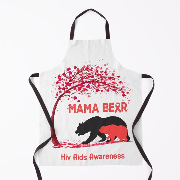 Item preview, Mama Bear Hiv Aids Awareness designed and sold by Mnrshirley.
