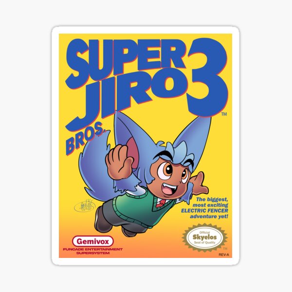 Super Jiro Bros. 3 Sticker