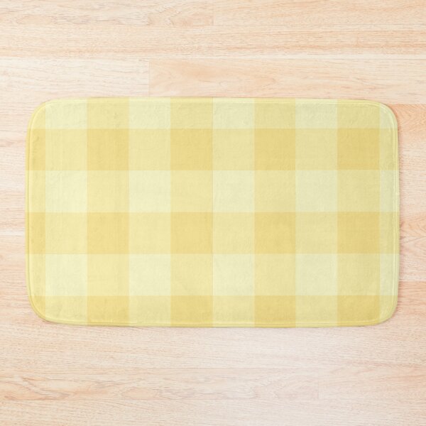Item preview, Buttercream - Gingham Checkerboard Pattern designed and sold by burbankdesigns.