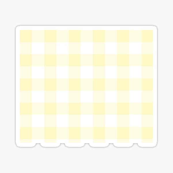 Item preview, Buttercream - Gingham Checkerboard Pattern designed and sold by burbankdesigns.