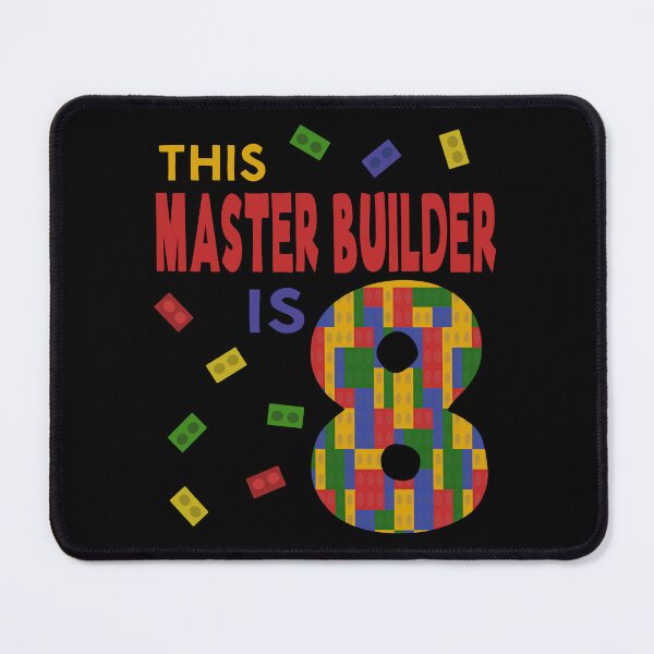 Item preview, Cute Master Builder 8 Years Old Block Building Boys Kids design designed and sold by Merchking1.