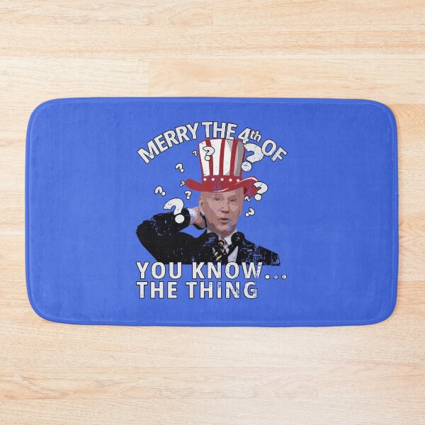 Item preview, Funny confused and dazed Joe Biden 4th of July gaffe merry the 4th designed and sold by Feline Rockstars.