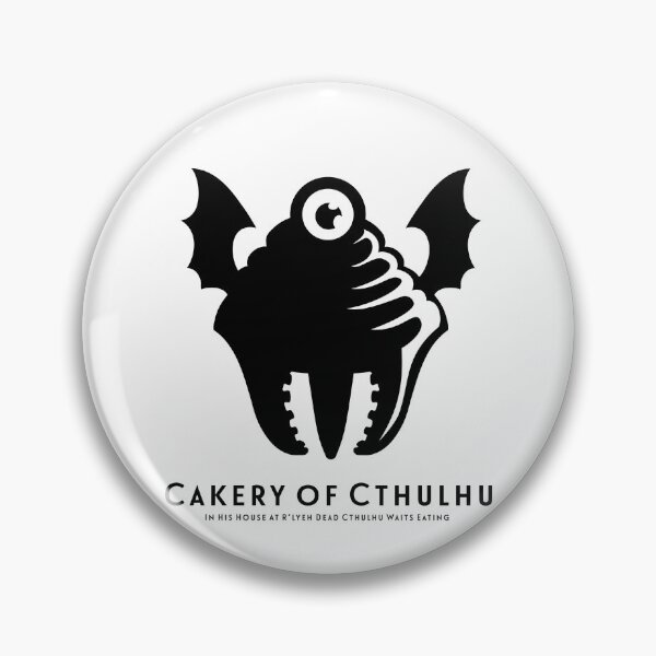 Item preview, Cakery of Cthulhu on White designed and sold by AliceQuinn.