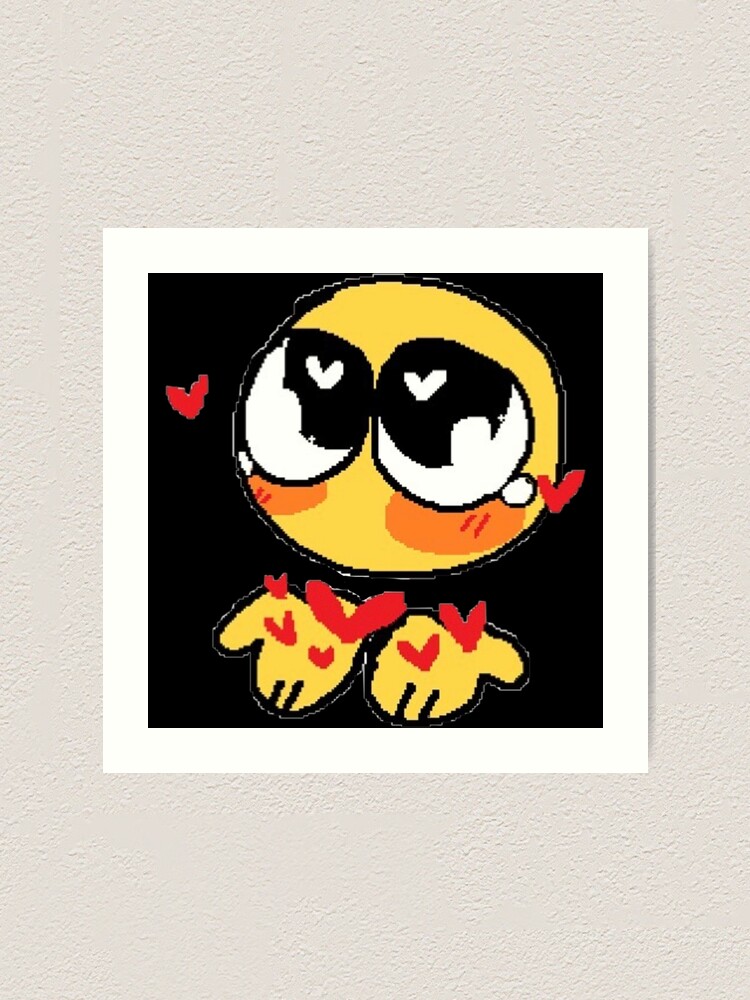 Cursed Emoji (Painted) | Art Print