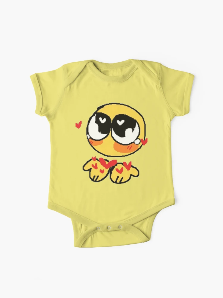 your biggest fan - adorable cursed emoji Baby One-Piece for Sale