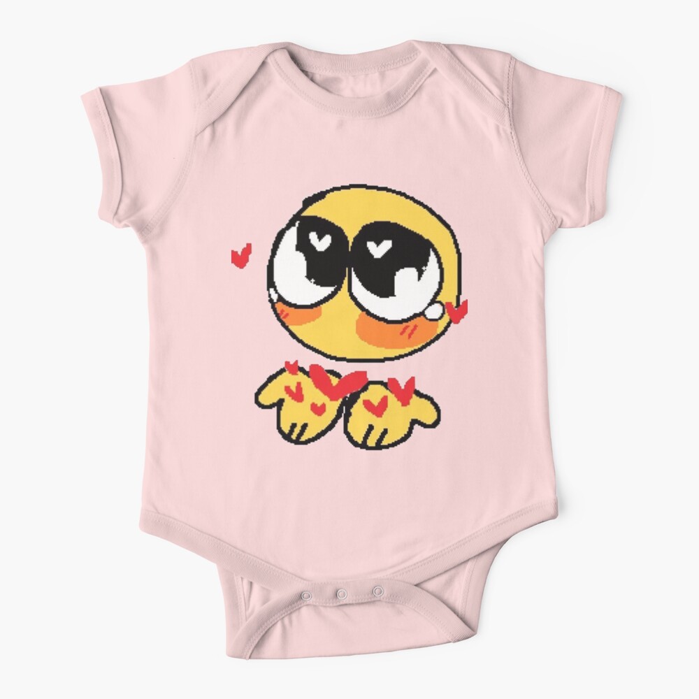 your biggest fan - adorable cursed emoji Baby One-Piece for Sale