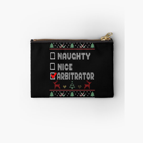 Item preview, Naughty Nice Arbitrator, Matching Christmas Group Pajama design designed and sold by Merchking1.