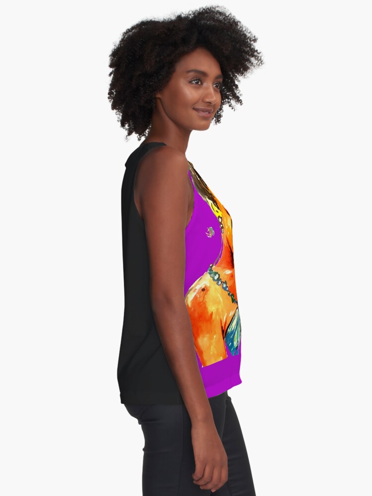 Alternate view of Natural Hair Flawless Curls Mother Daughter Sleeveless Top