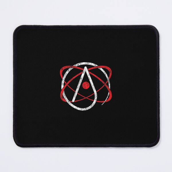 Item preview, Atheist Atom Symbol T Shirt - Distressed Graphic Tee designed and sold by QuyenBeo.