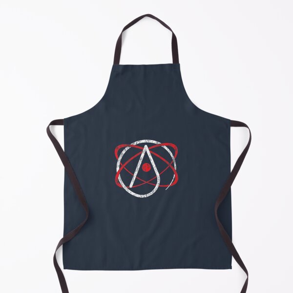 Item preview, Atheist Atom Symbol T Shirt - Distressed Graphic Tee designed and sold by QuyenBeo.