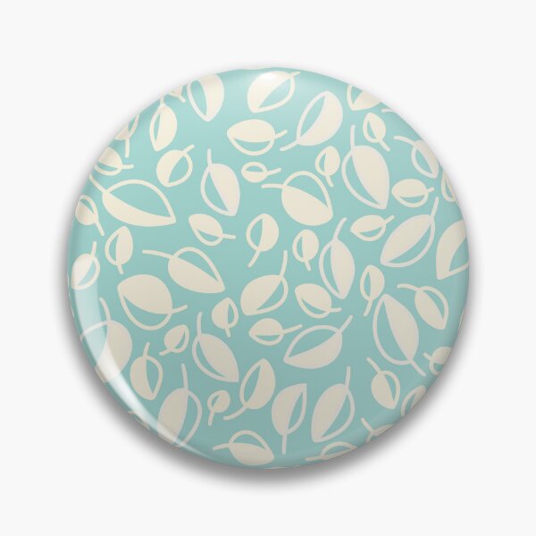 Item preview, Simple Leaves on Blue designed and sold by WalkSimplyArt.