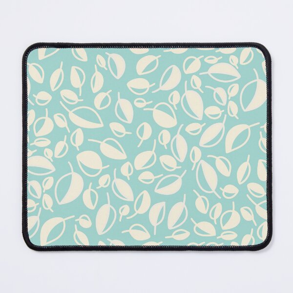 Item preview, Simple Leaves on Blue designed and sold by WalkSimplyArt.