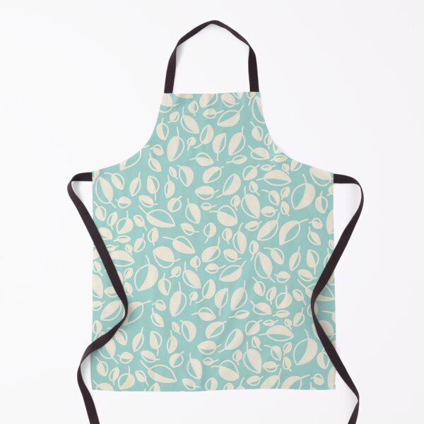 Item preview, Simple Leaves on Blue designed and sold by WalkSimplyArt.