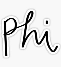 Phi Sticker
