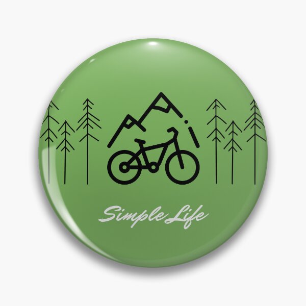 Artikelvorschau, Einfaches Leben beim Mountainbiken entworfen und verkauft von SimpleSteve.