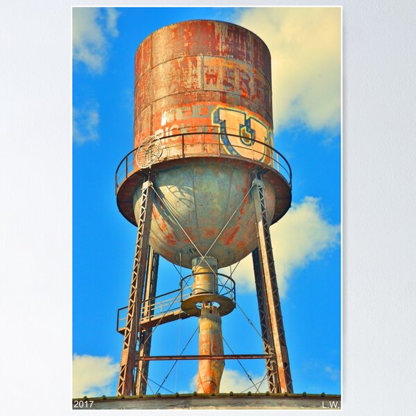 Item preview, Marathon Motors Water Tower designed and sold by LisaWootenPhoto.