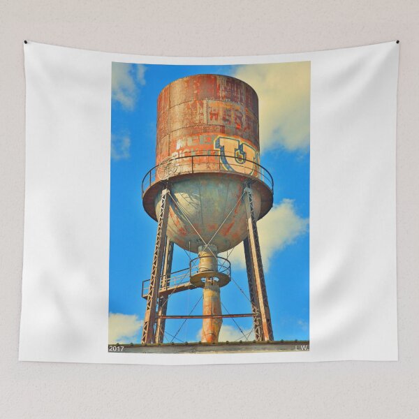 Item preview, Marathon Motors Water Tower designed and sold by LisaWootenPhoto.