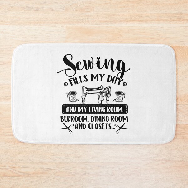 Item preview, Sewing Fills My Day Funny Quilter Sewer designed and sold by adxota.