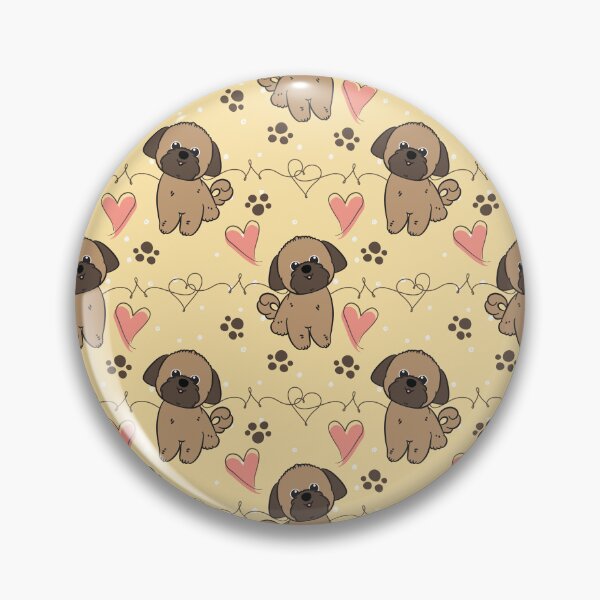 Item preview, LOVE Red Shih Tzu designed and sold by Lulupainting.