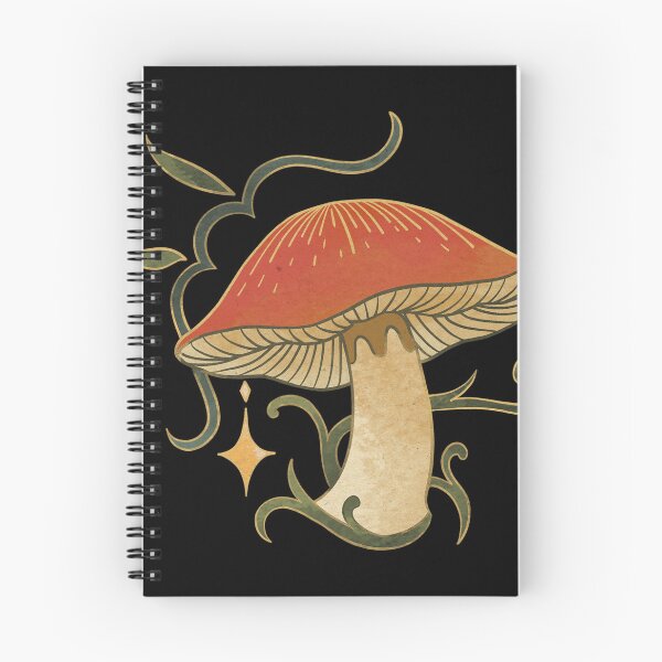 Item preview, Celestial redcap - ornate Redcap mushroom artwork designed and sold by CabbageNClouds.