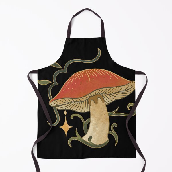 Item preview, Celestial redcap - ornate Redcap mushroom artwork designed and sold by CabbageNClouds.