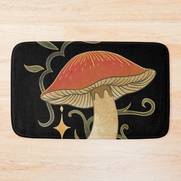 Item preview, Celestial redcap - ornate Redcap mushroom artwork designed and sold by CabbageNClouds.