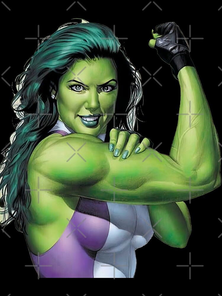 She-Hulk Sexy Girl Art Board Print for Sale by DonnellHoux