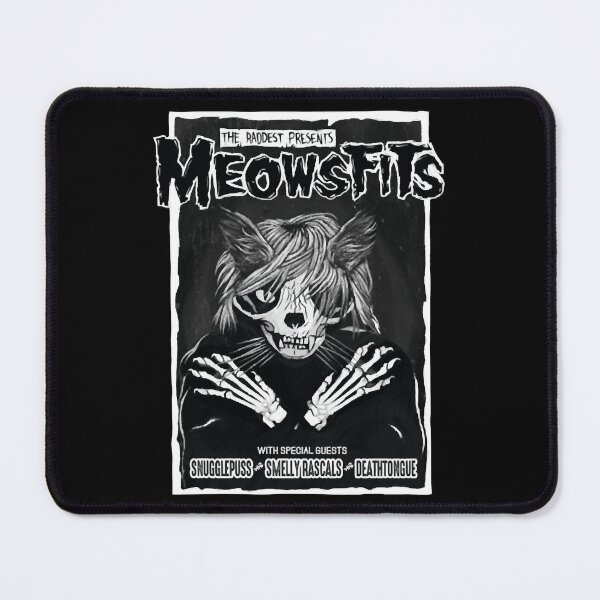 Item preview, Birthday Gifts Meowsfits Misfits American Punk Rock Band  designed and sold by mirancarpe.