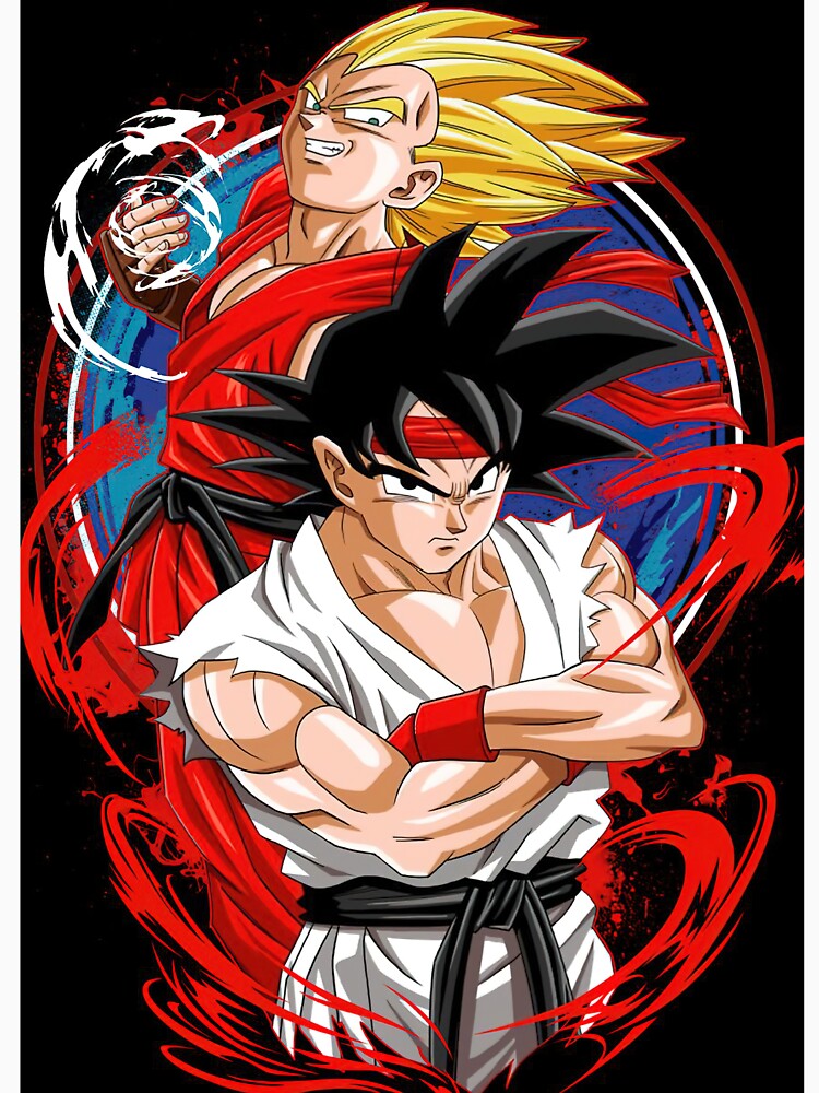 Goku Vegeta Street Fighter