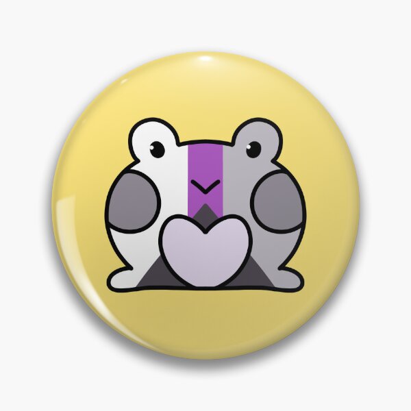 Item preview, Demisexual Pride Flag Frog designed and sold by tigerjawed.