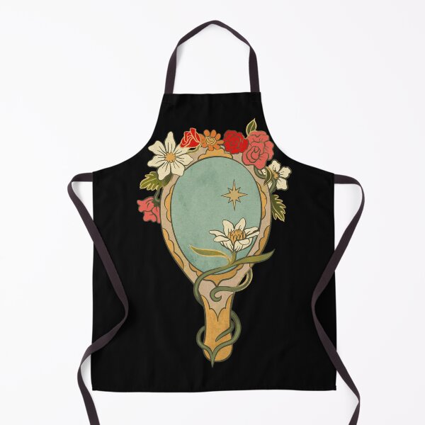 Item preview, Celestial Mirror - ornate forest mirror artwork designed and sold by CabbageNClouds.