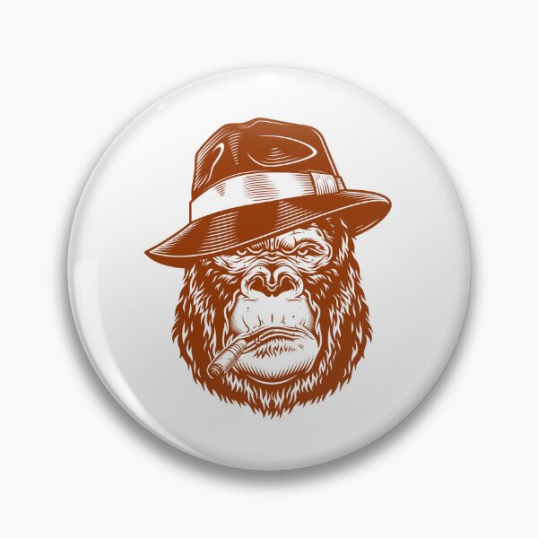 Item preview, Smoker Monkey with hat designed and sold by thebaig.