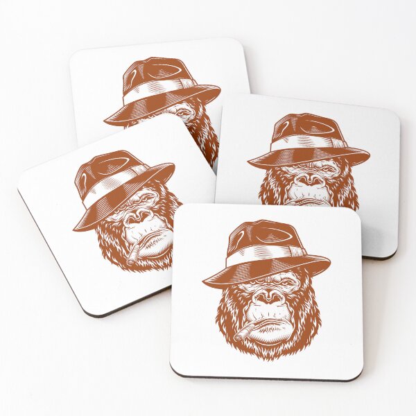 Item preview, Smoker Monkey with hat designed and sold by thebaig.