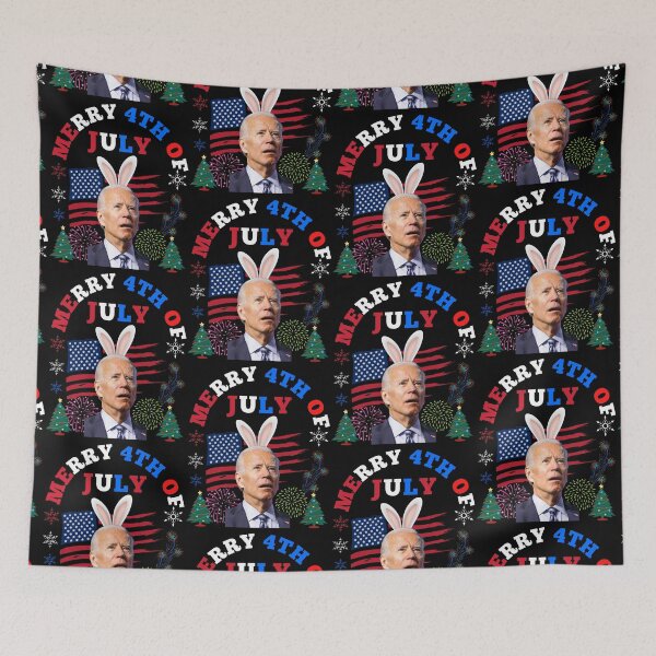 Item preview,  Joe Biden Confused Merry Happy Funny 4th Of July designed and sold by WoodburyLake.