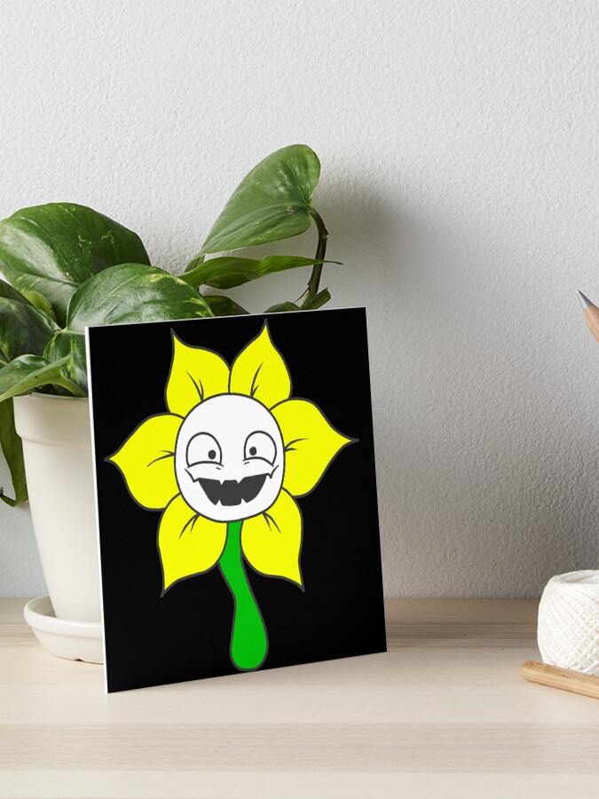 Flowey Undertale | Art Board Print