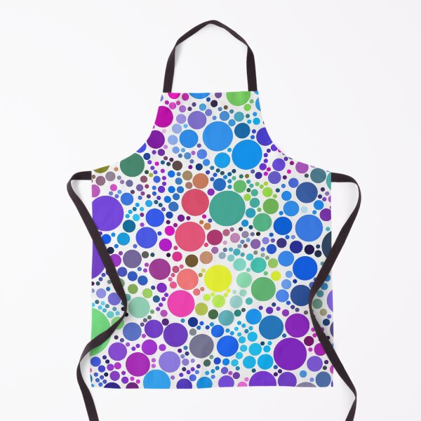 Item preview, Radical Bursting Multicolored Polkadots Pattern Design designed and sold by patternsoup.