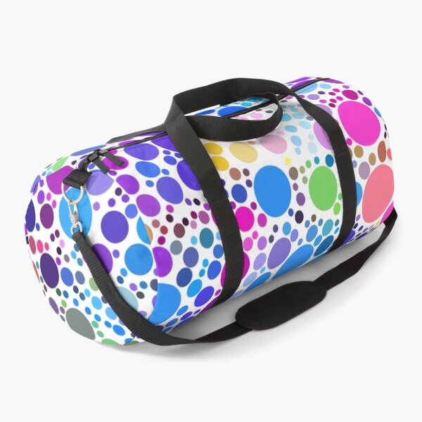 Item preview, Radical Bursting Multicolored Polkadots Pattern Design  designed and sold by patternsoup.
