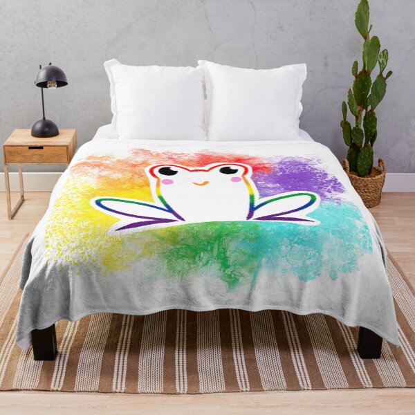 Item preview, Rainbow Frog LGBT Pride designed and sold by Finding Flowers.