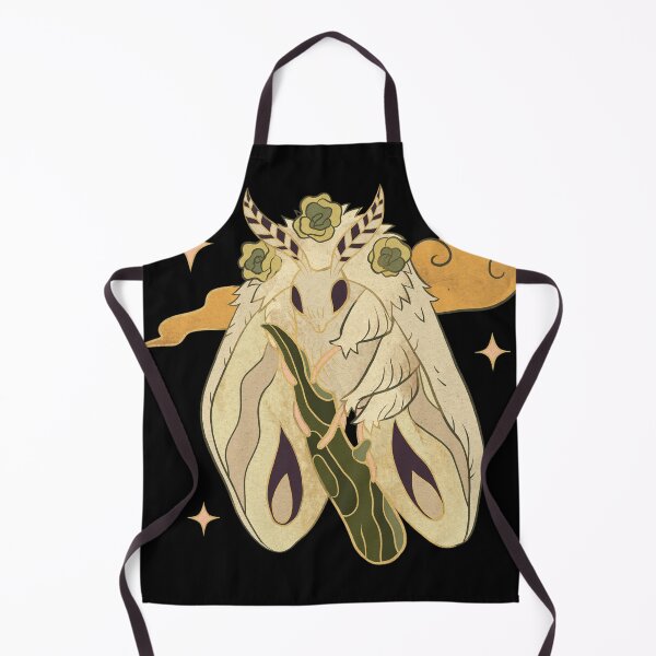 Item preview, Celestial Moth - ornate white moth artwork designed and sold by CabbageNClouds.