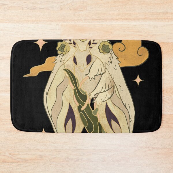Item preview, Celestial Moth - ornate white moth artwork designed and sold by CabbageNClouds.