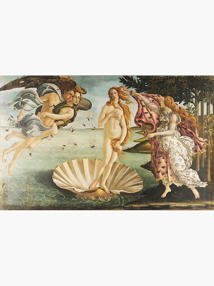 VENUS. The Birth of Venus, 1486, Sandro Botticelli. by TOMSREDBUBBLE