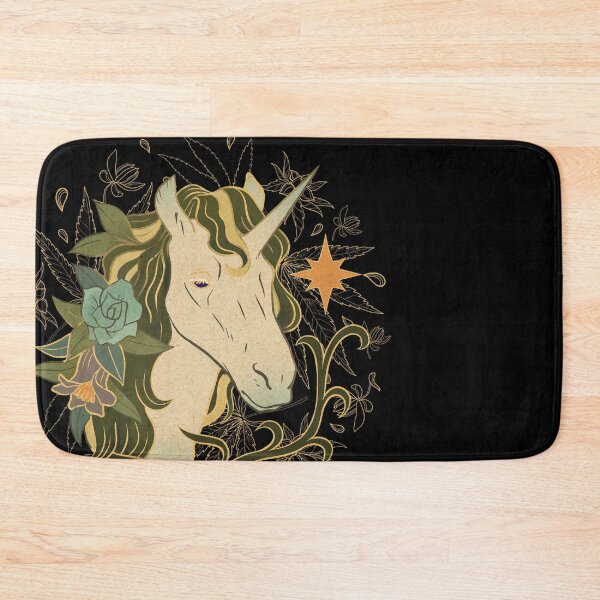 Item preview, Celestial Unicorn - ornate holy unicorn artwork designed and sold by CabbageNClouds.