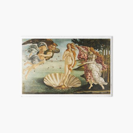 VENUS. The Birth of Venus, 1486, Sandro Botticelli. Art Board Print