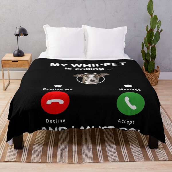 Item preview, My whippet is calling and I must go designed and sold by Unique-Tees.