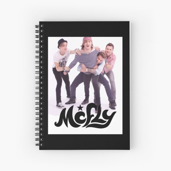 Mcfly Fun Band Merch Spiral Notebook