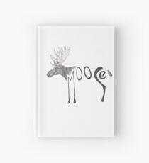 Moose in a Moose Hardcover Journal