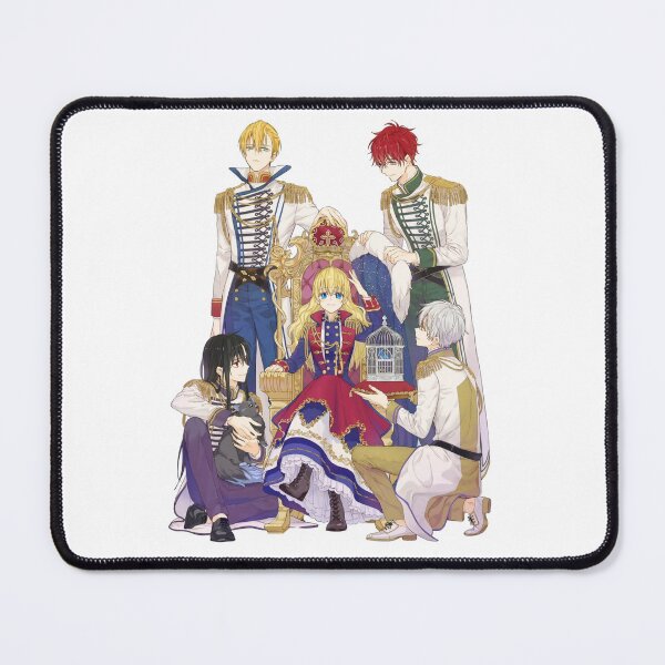 Item preview, Who Made Me a Princess / Suddenly Became a Princess One Day Athy Athanasia, Claude de Obelia, Felix, Lucas, Ijekiel/Ezekiel designed and sold by cosmocheese.